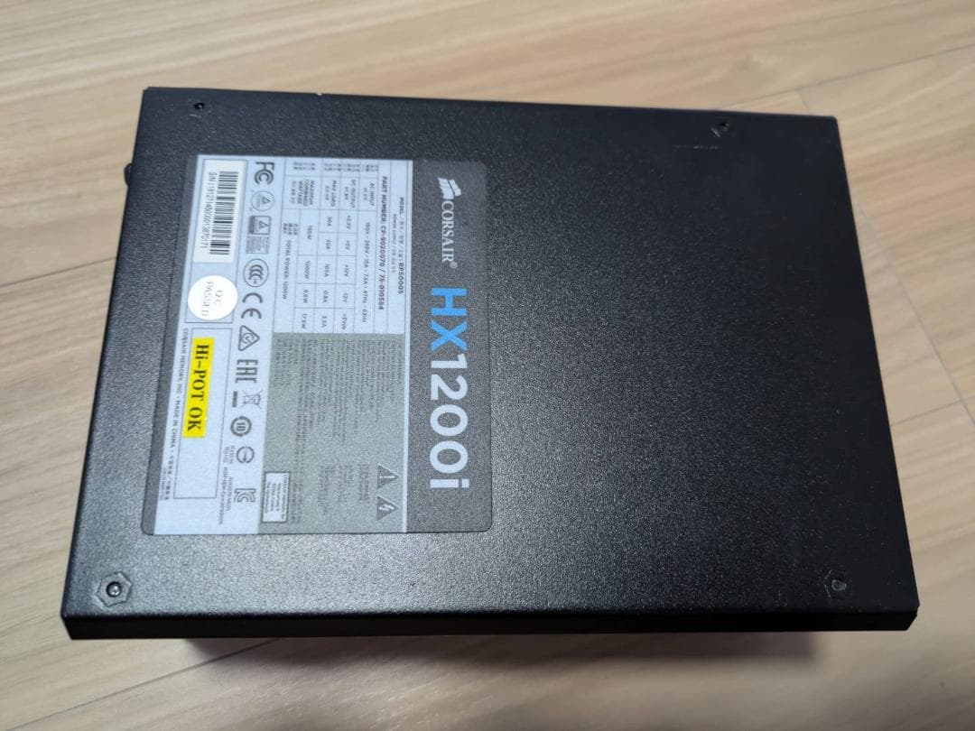 Corsair HX1200i 電源ユニット ※一部欠品有
