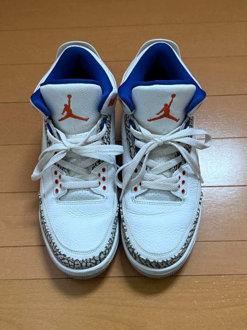 Air Jordan 3 ホワイト/オレンジ/ブルー