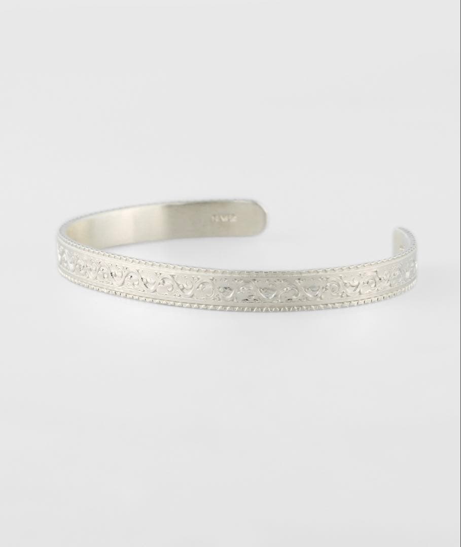 ［値下］新品未使用 Agete シルバー装飾バングル