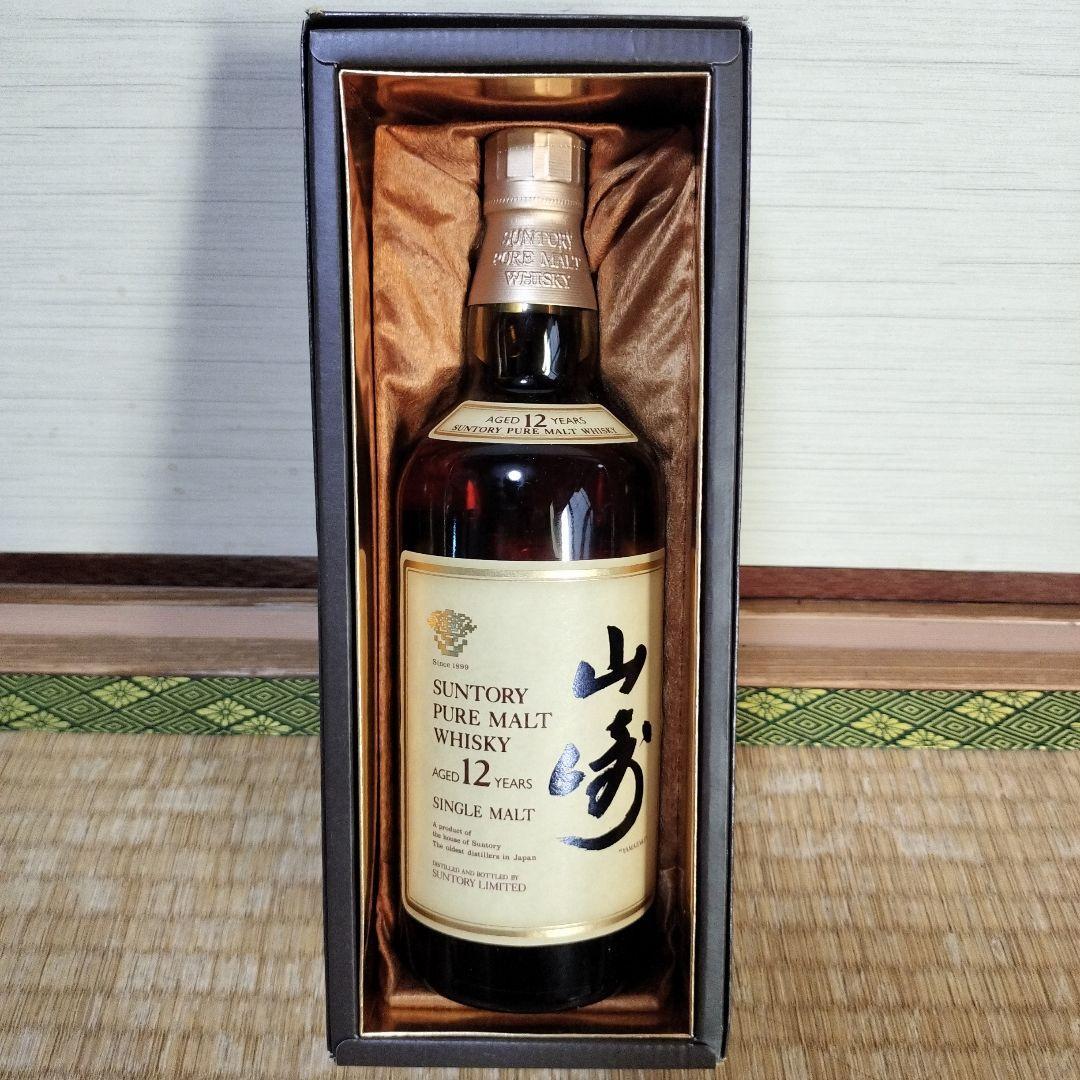 山崎12年シングルモルトウイスキー 750ml SYA1N