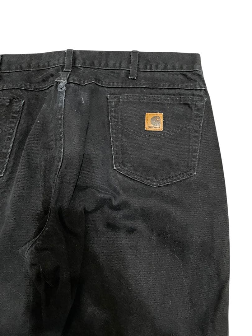 Carhartt ブラック ワークパンツ　USA製　40