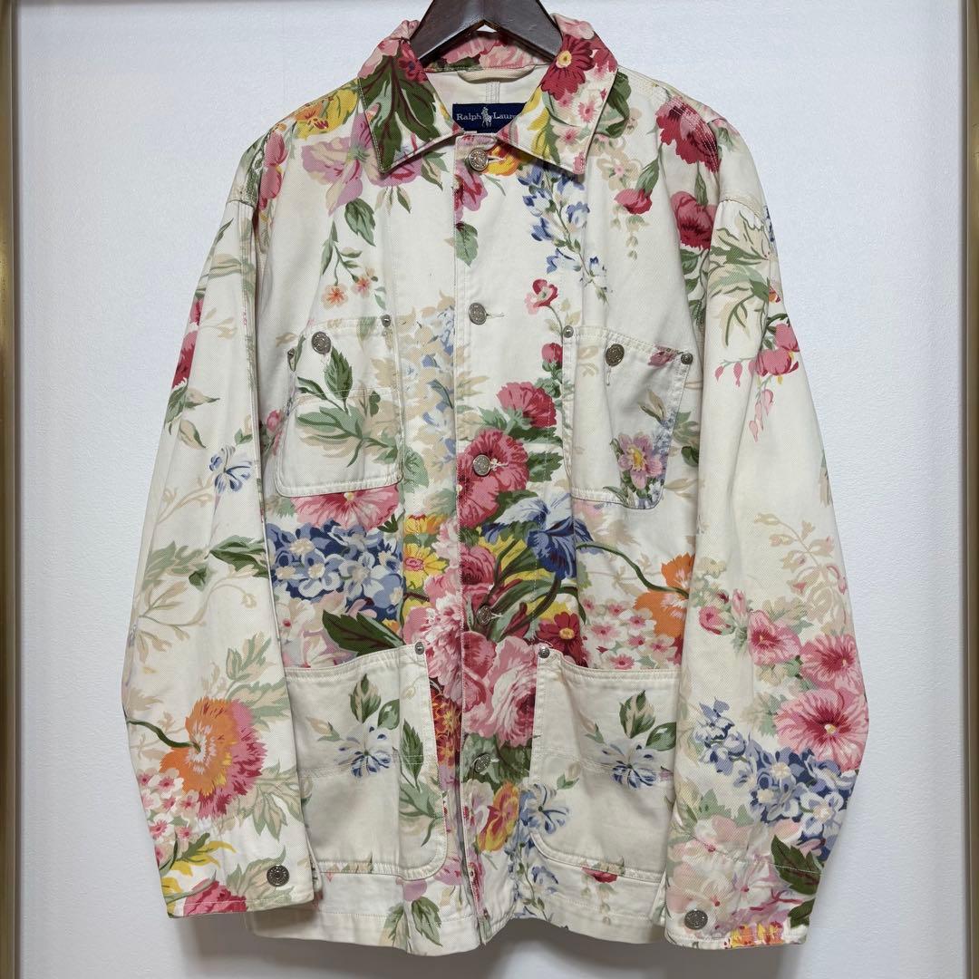 ralphlauren 花柄カバーオール