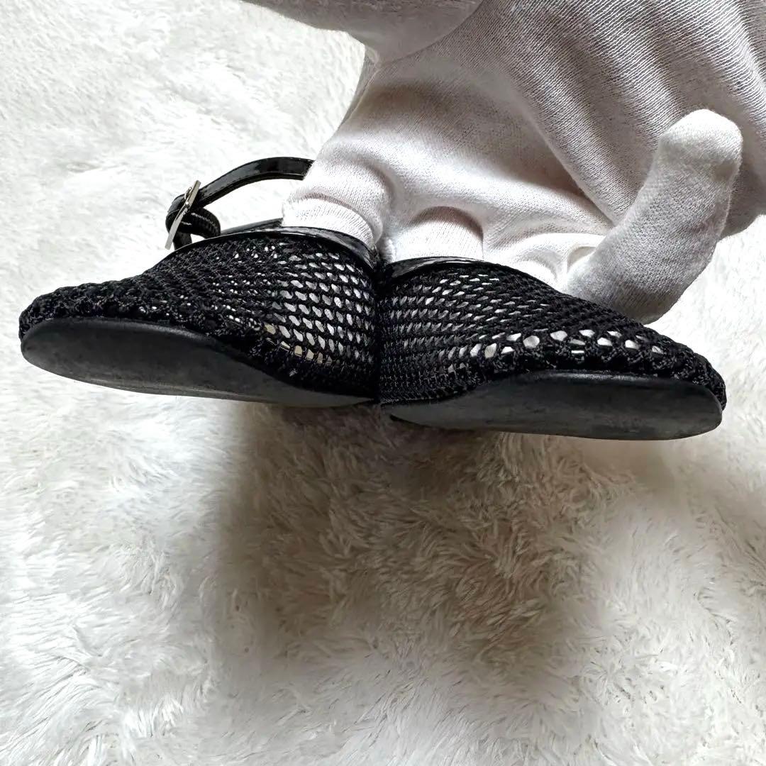 ✨未使用級✨トゥモローランド メリージェーン フラットシューズ メッシュ 36