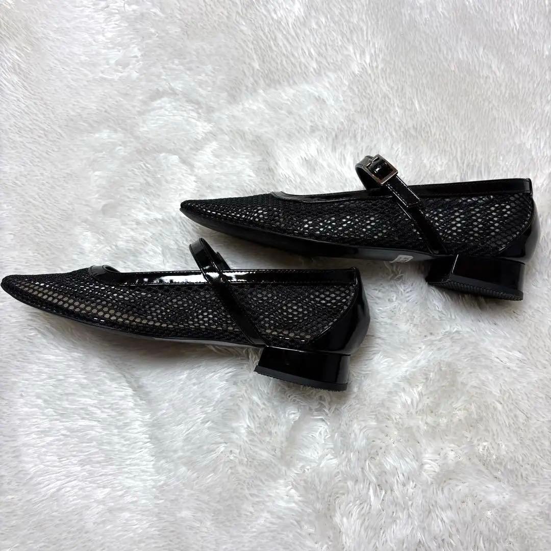 ✨未使用級✨トゥモローランド メリージェーン フラットシューズ メッシュ 36