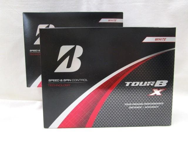 ブリヂストン　TOUR B　X 　ホワイト　2ダース