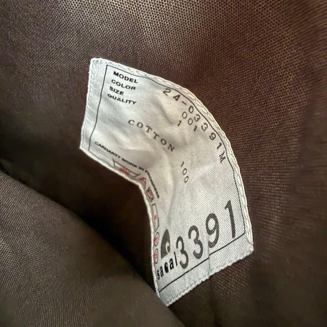 ジャケット・アウター sacai Carhartt Reversible Duck Jacket