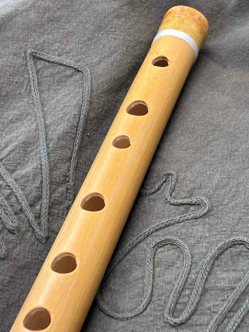 新品【ケーナ工房　奏（かなで）】ケーナ　G管　専用袋付　茶ルズ小川作　保証付 竹