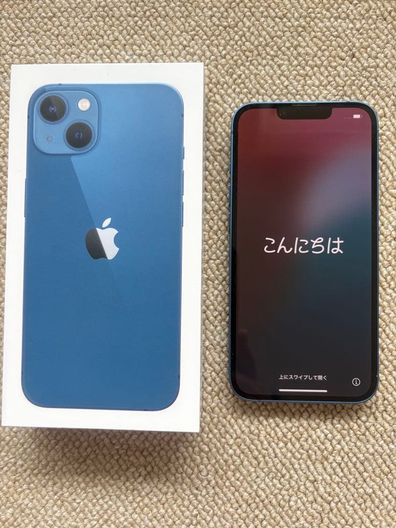 sarugori様Apple iPhone 13 256GB ダークブルー 美品