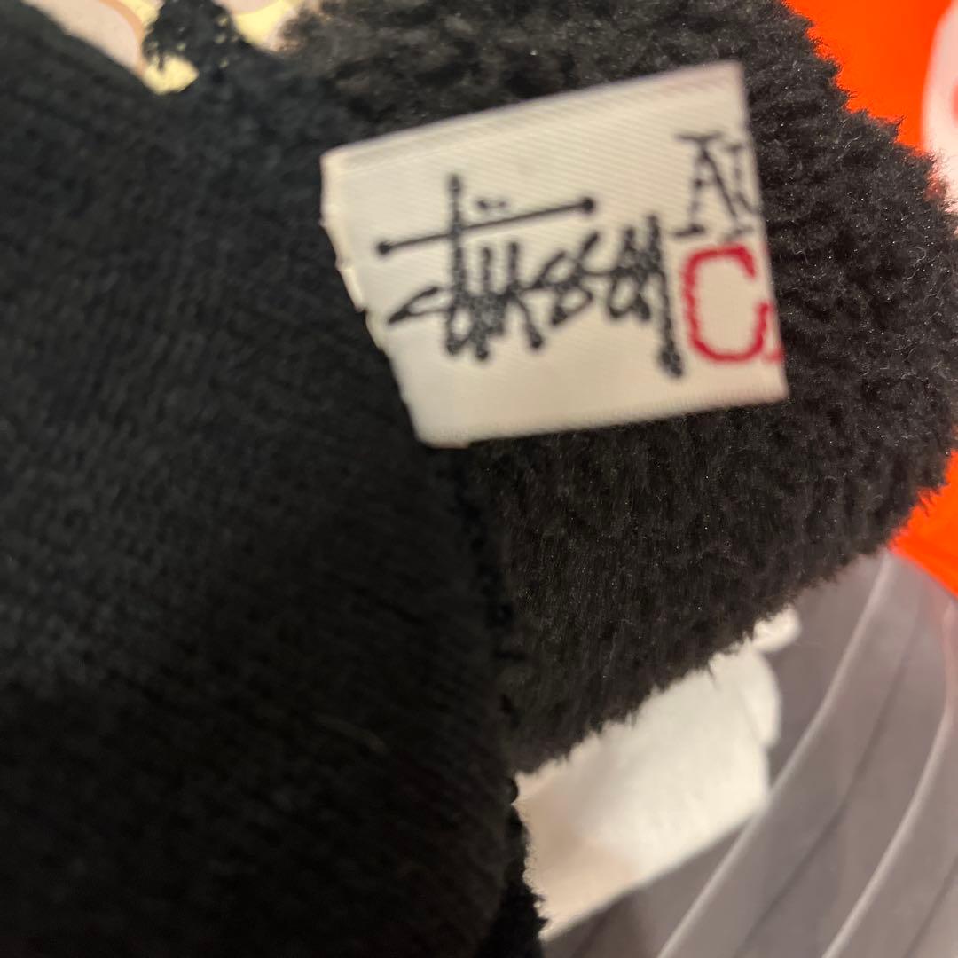 激レア　old stussy ニット帽　ビーニー　90s 白タグ
