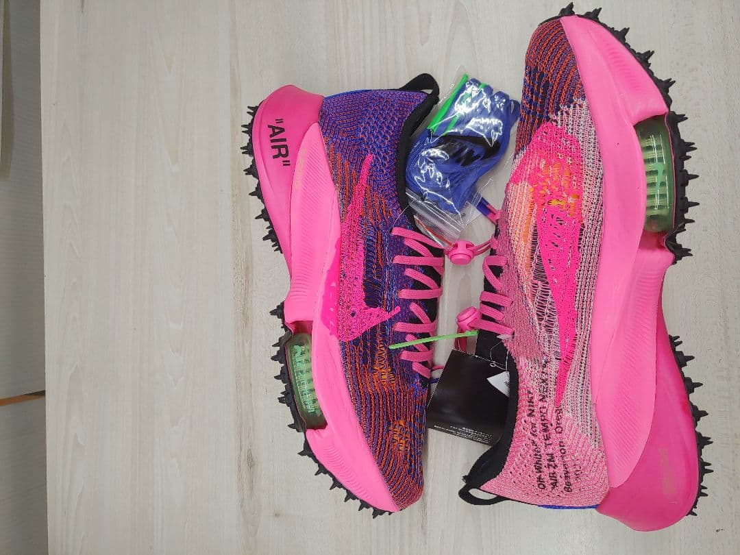 スパイク・シューズ NIKE Off-white AIR ZOOM TEMPO NEXT% 29cm