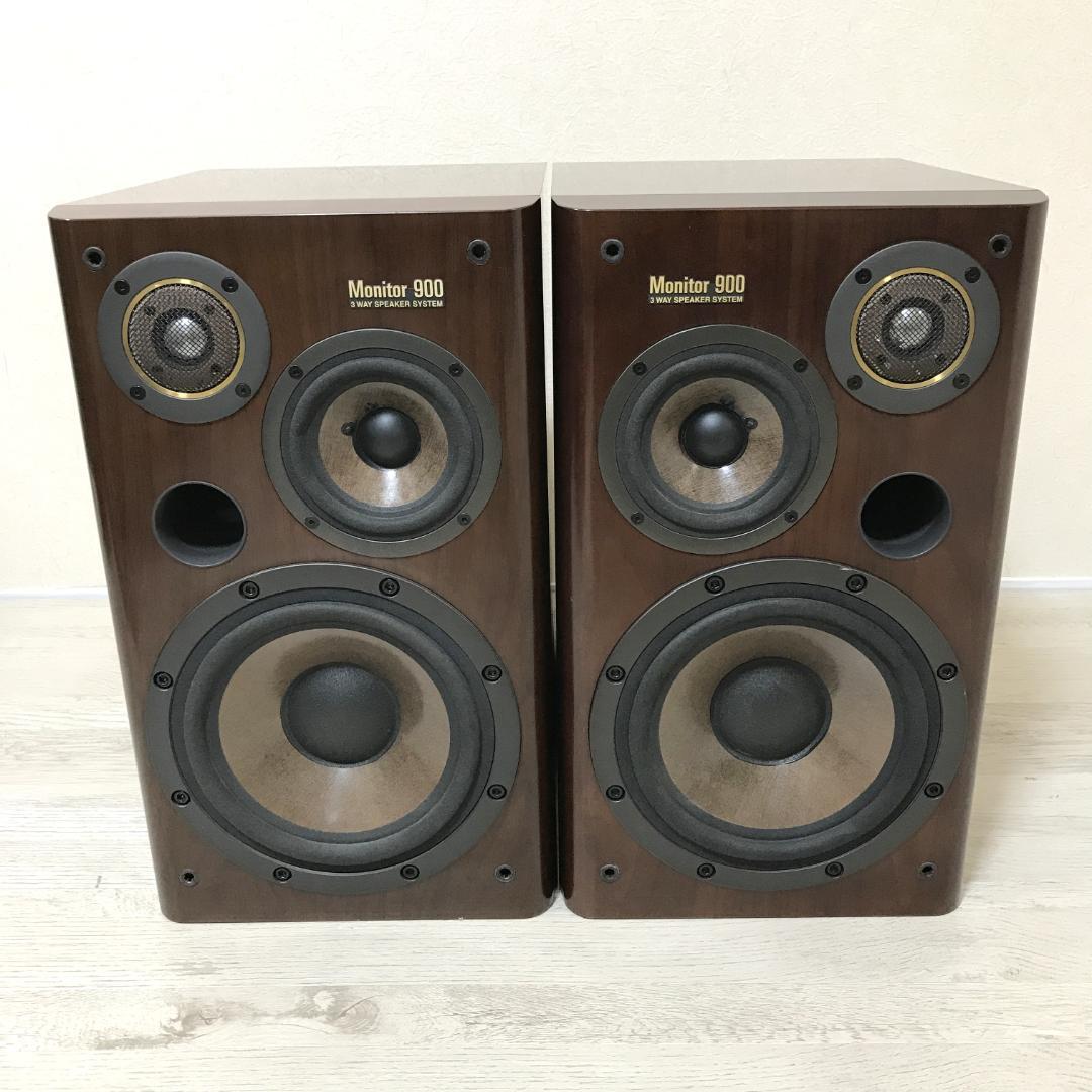 【希少美品】ONKYO 3ウェイスピーカー ペア Monitor 900 重量級