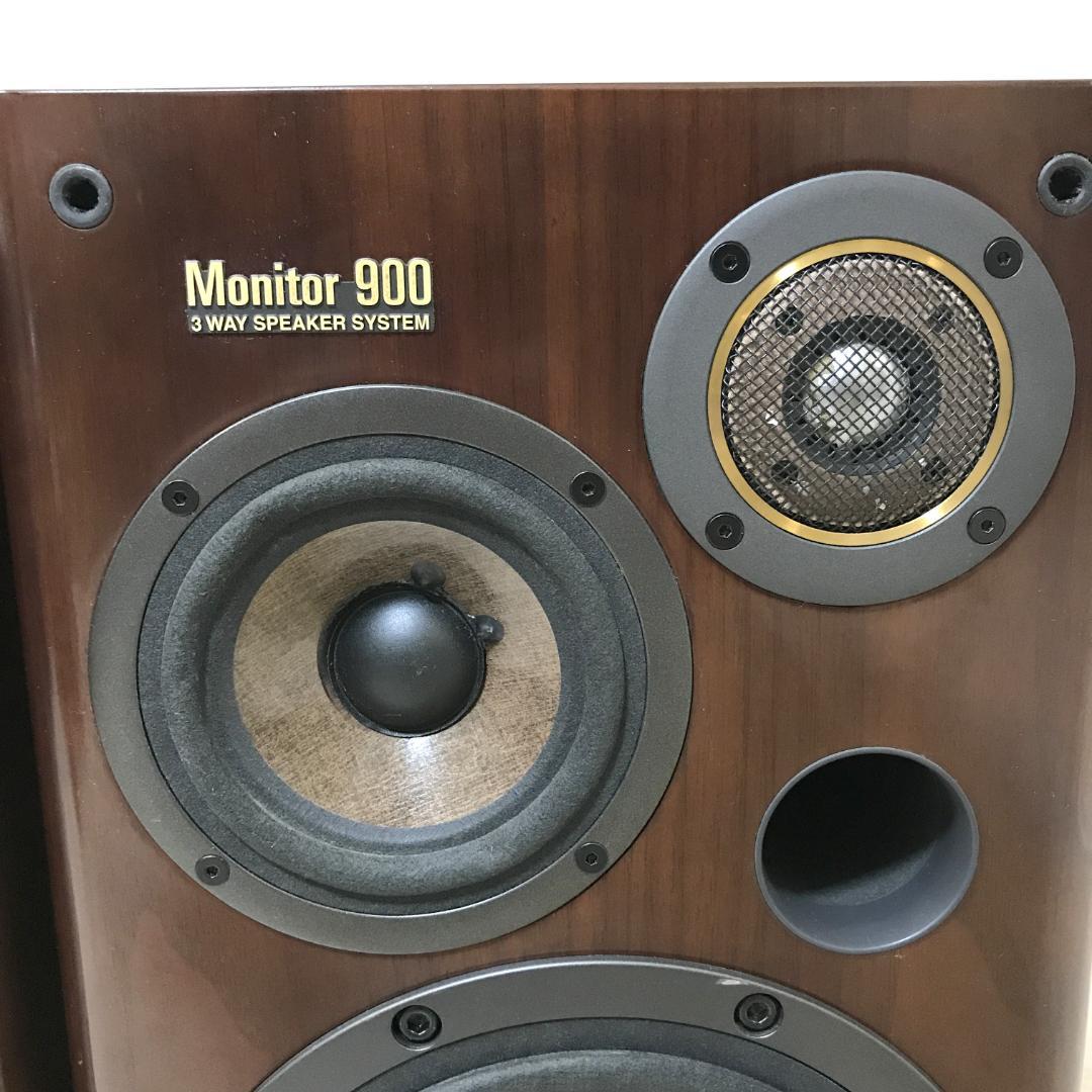 【希少美品】ONKYO 3ウェイスピーカー ペア Monitor 900 重量級