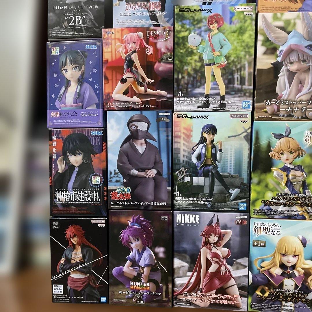 美少女フィギュアなど まとめ売り 20体セット プライズ 未開封 多数