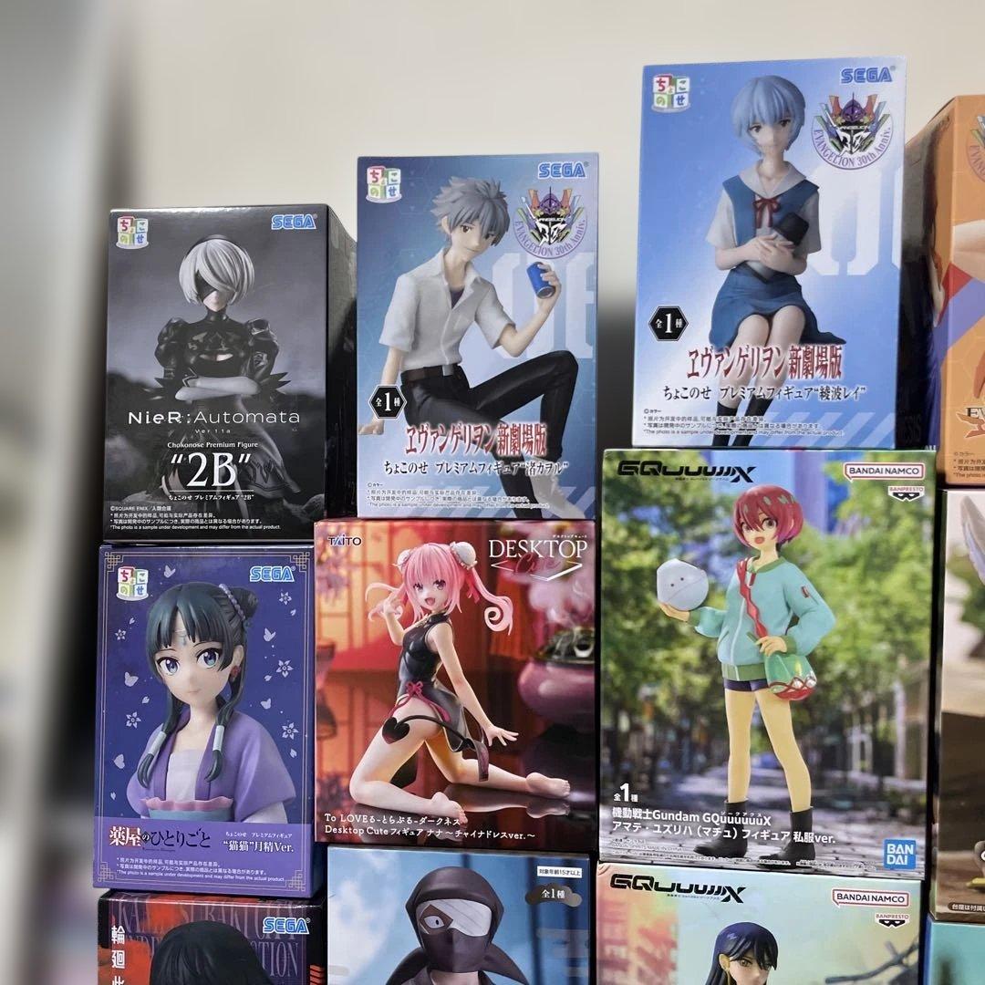 美少女フィギュアなど まとめ売り 20体セット プライズ 未開封 多数