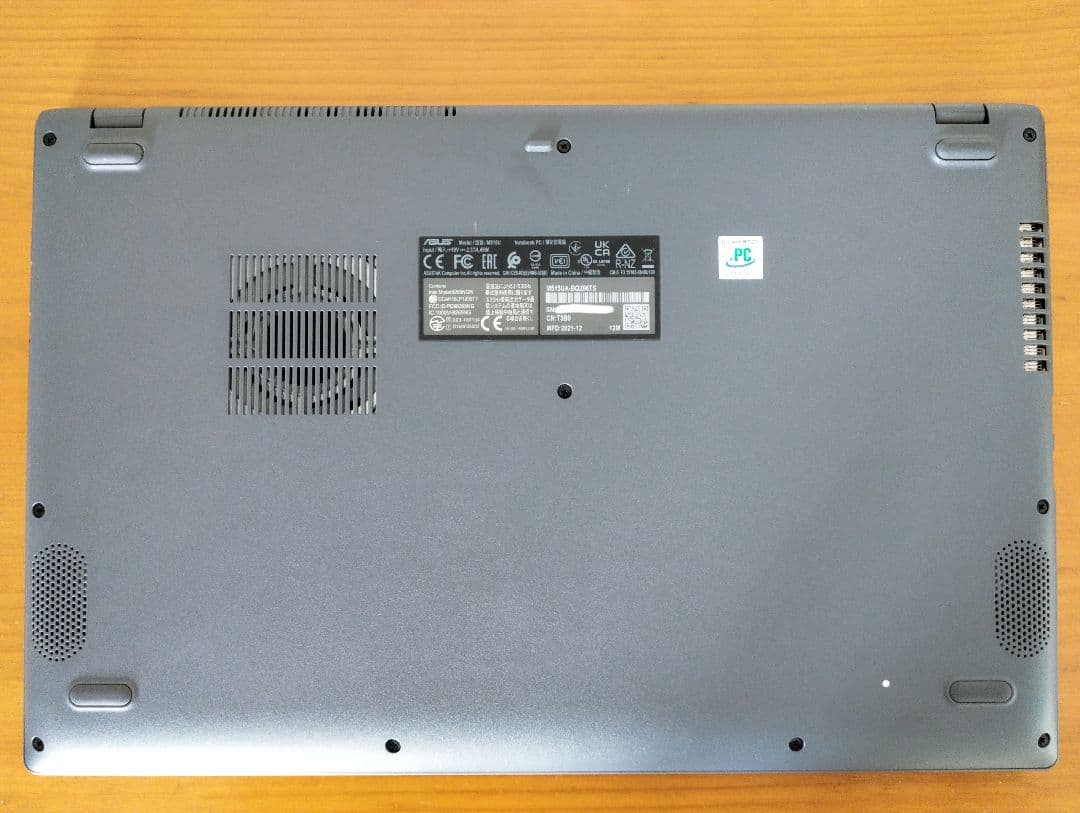 ASUS M515UA-BQ296T(WPS Officeなし)