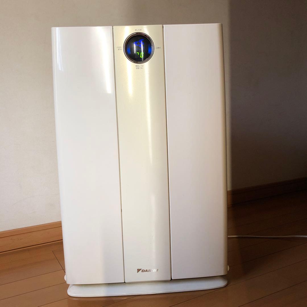 見やすい光モニターダイキンDAIKINTCK70M-W 加湿ストリーマ空気清浄機