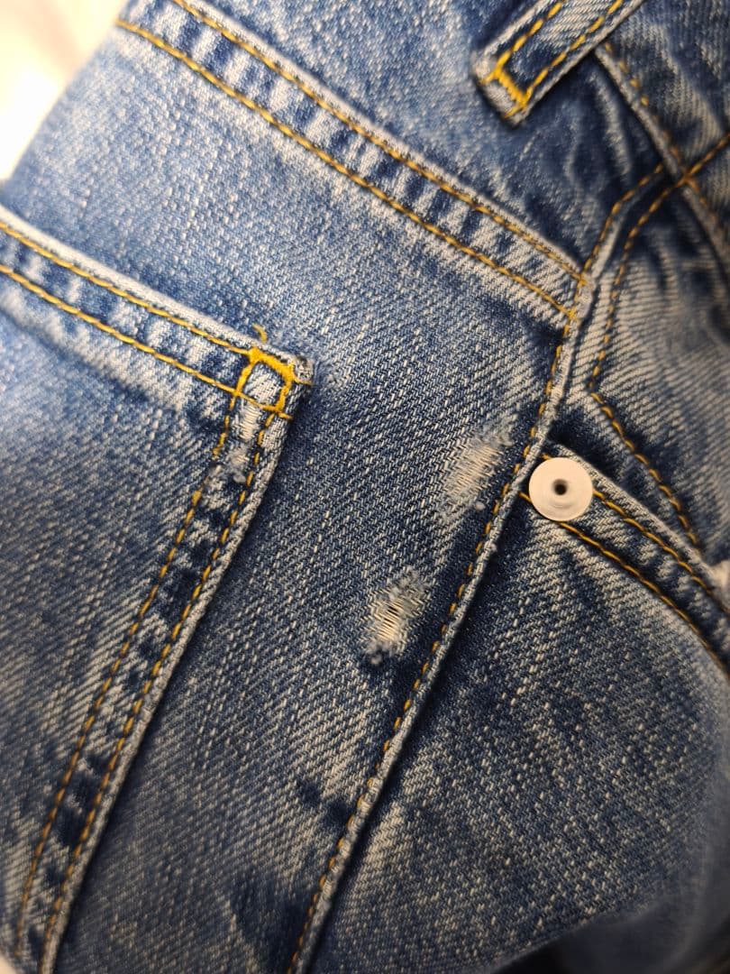 パンツ maison margiela 17ss cuffs denim