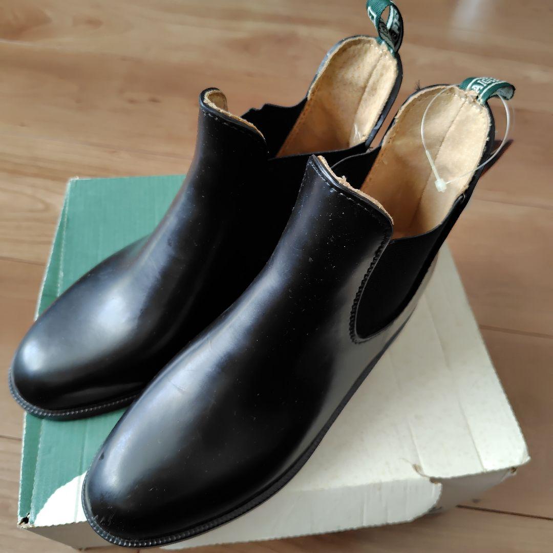 【新品未使用】 エーグル サイトゴア ラバーブーツ ショート 乗馬用 22.5m