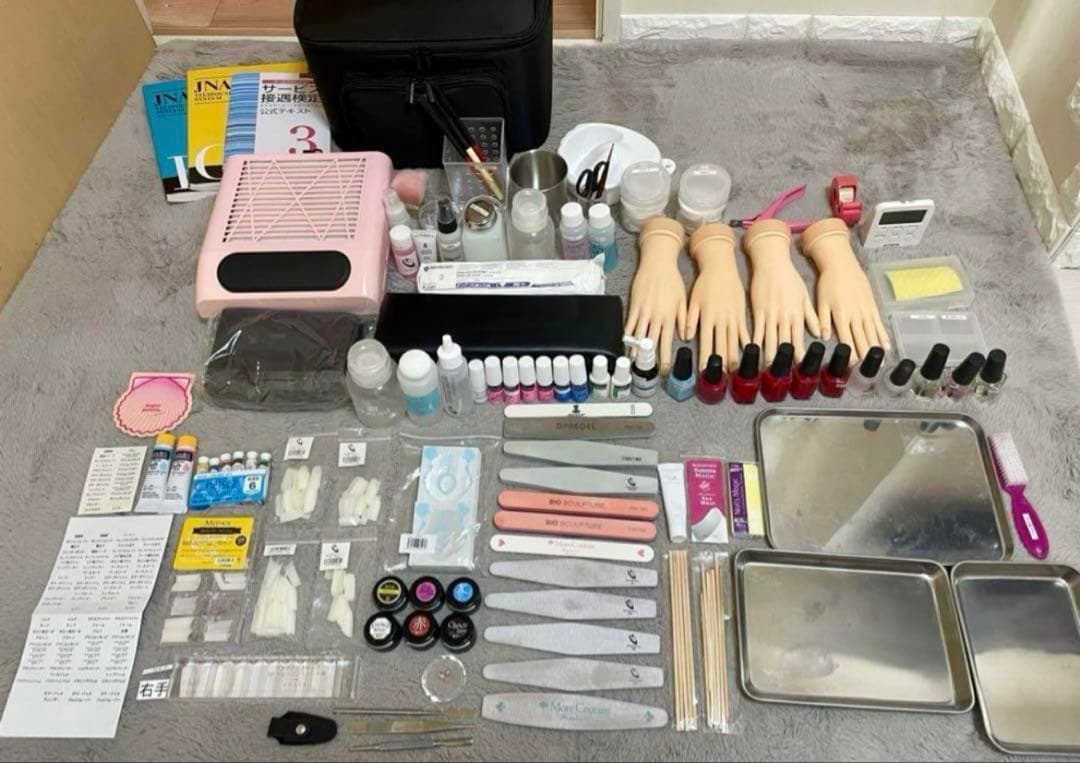 超お得　ジェルネイル品セット　ジェル検定セット　ネイリスト　プロ商材　お値下げ可