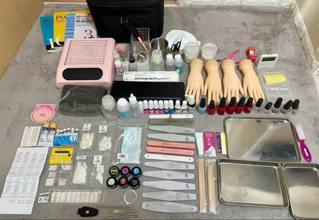 超お得　ジェルネイル品セット　ジェル検定セット　ネイリスト　プロ商材　お値下げ可