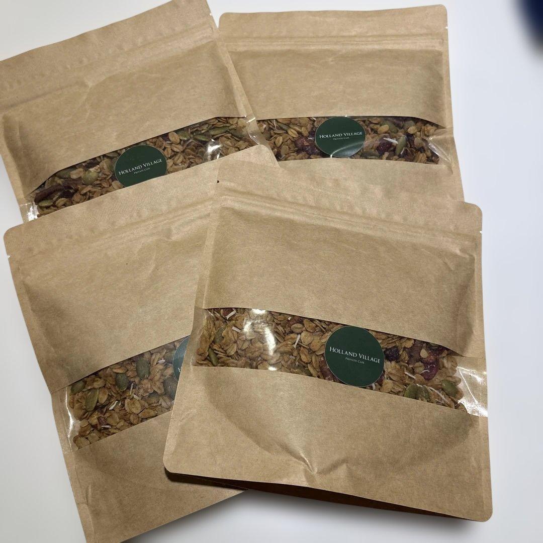 HOLLAND VILLAGE グラノーラ 200g 4袋