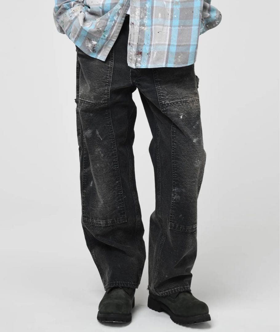 パンツ BOW WOW - DUCK PAINTER PANTS AGED