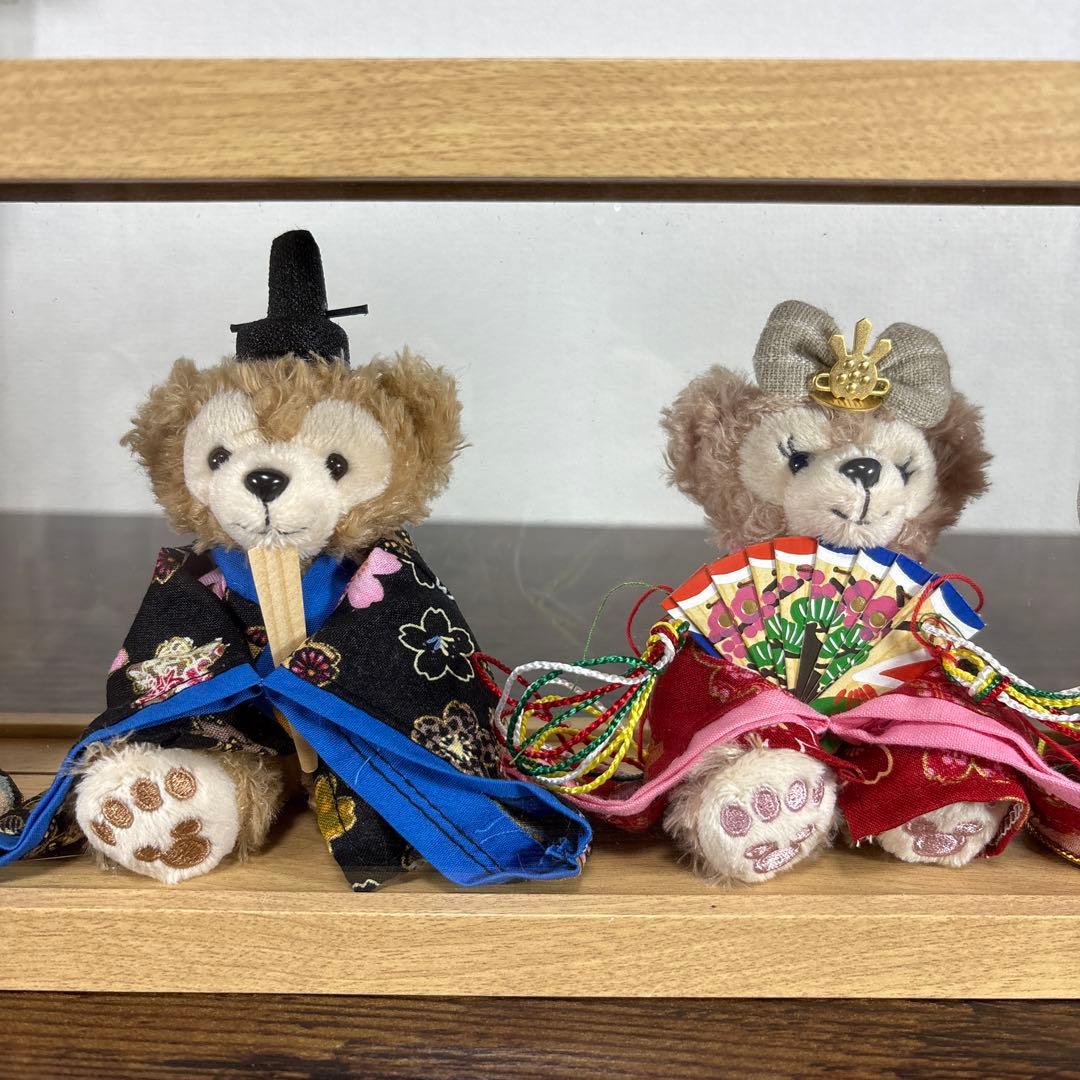 【極美品】ひな人形　ディズニー　ダッフィー　シェリーメイ　ケース入り