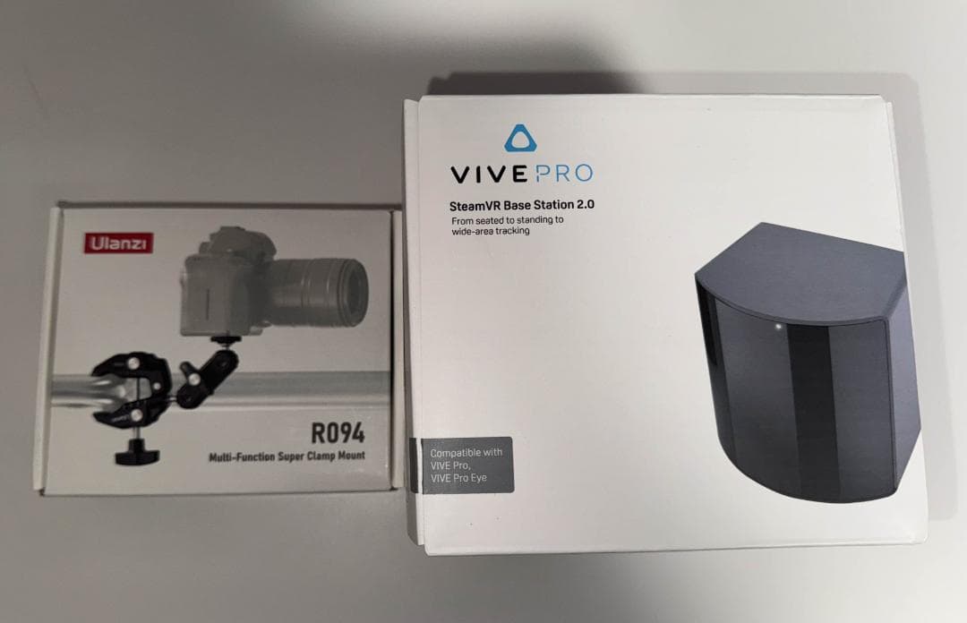 HTC VIVE ベースステーション2.0 + マウント