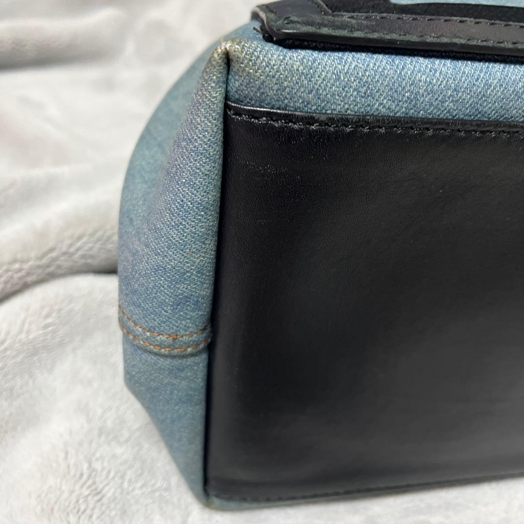BALENCIAGA トートバッグ デニム/レザー