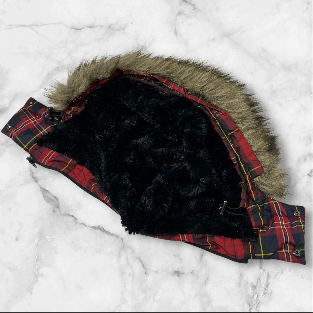 【美品old UNIQLO down jacket 】チェック柄 90s Y2K