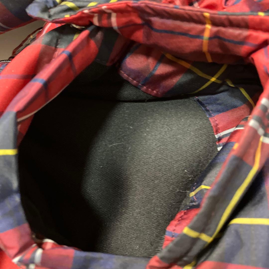 【美品old UNIQLO down jacket 】チェック柄 90s Y2K