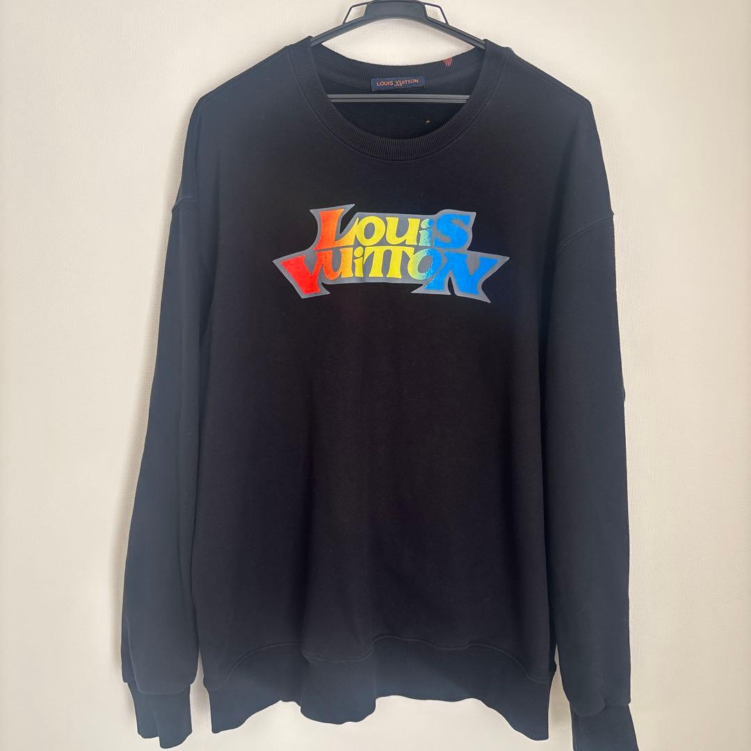 Louis Vuitton ロゴプリント スウェット