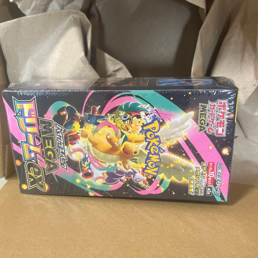 ポケモンカード　MEGAドリームex box シュリンク付き　未開封　ポケセン産