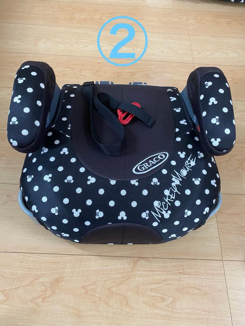 GRACO ジュニアシート　ミッキーマウスbooster deluxe 3個
