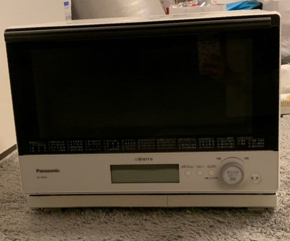 PANASONIC NE-BS806 ホワイト　オーブンレンジ　天板なし