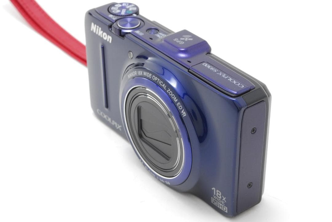 Nikon COOLPIX s9300 青 18倍光学ズーム 動作確認済