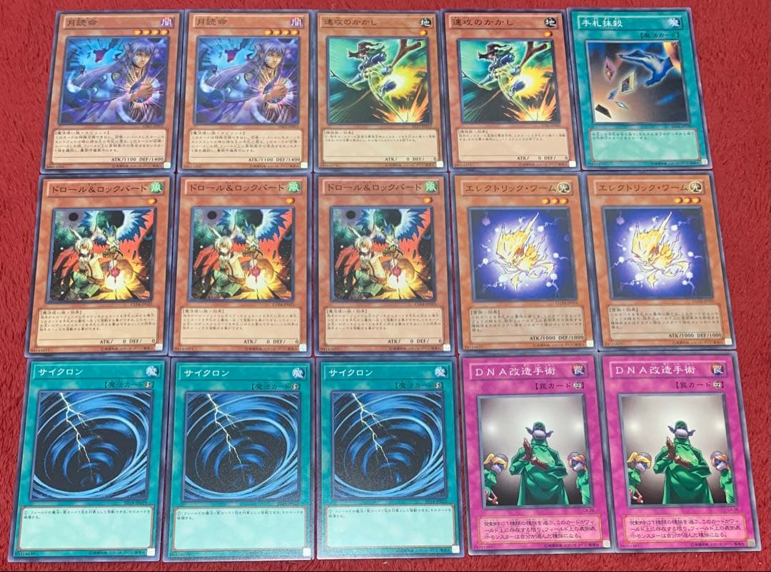 遊戯王　世界大会優勝征竜デッキ40枚＋E X15枚＋サイド15枚