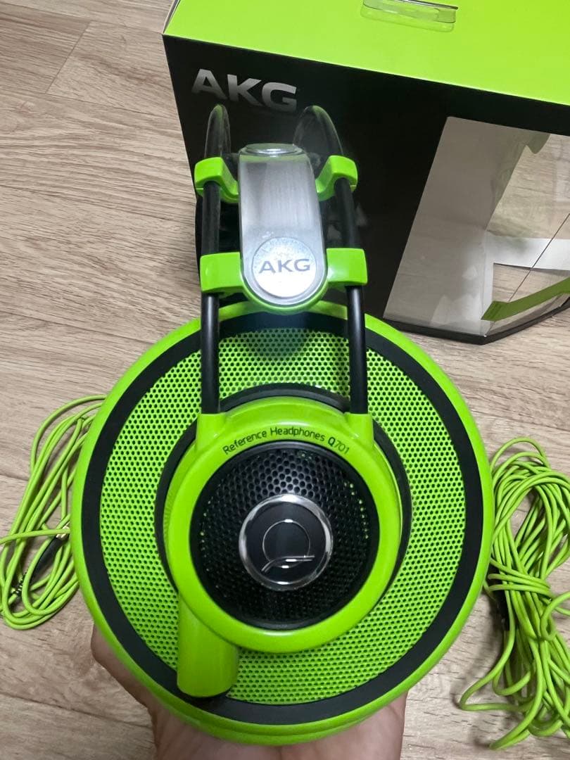 AKG Q701 グリーン　クインシー・ジョーンズ
