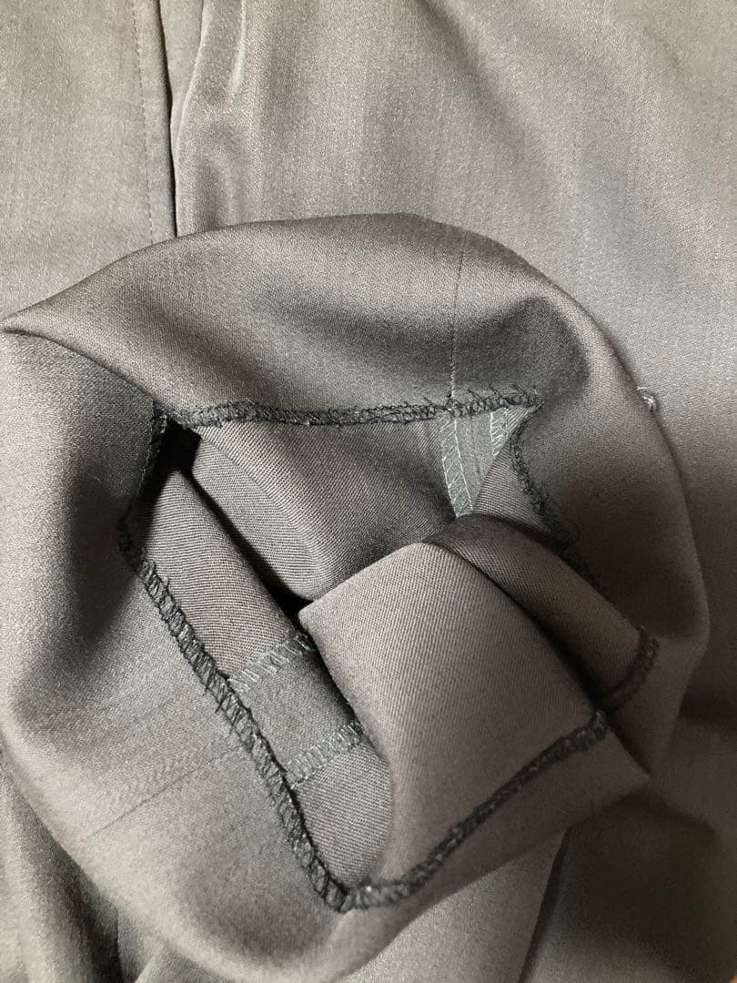 5点セット 3ピース スーツ セットアップ ネクタイ ピンズ 深緑 成人式 XL