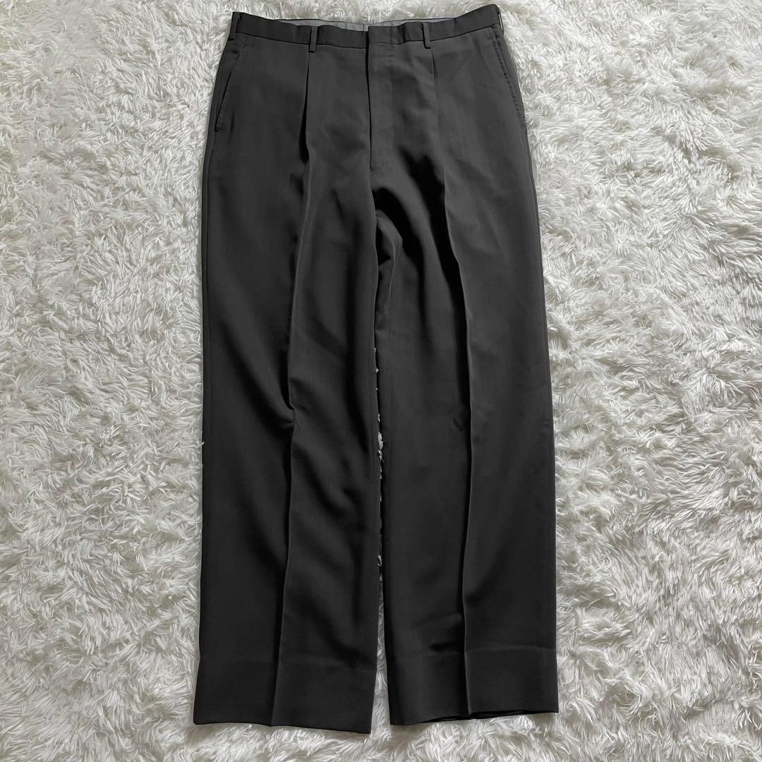 5点セット 3ピース スーツ セットアップ ネクタイ ピンズ 深緑 成人式 XL