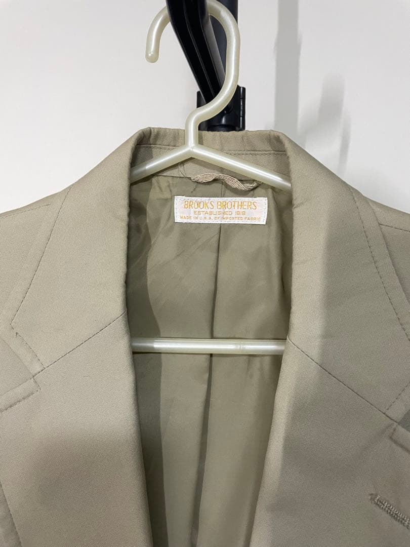BrooksBrothers ベージュ ジャケット 80s USA製