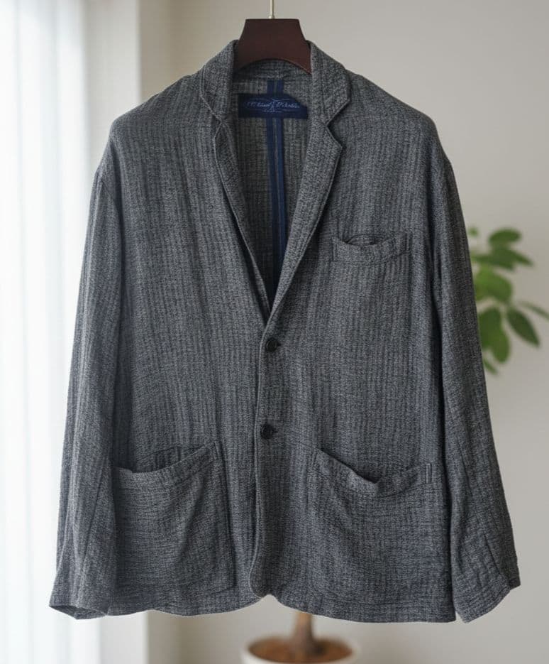 d*2様 SASHIKO LINEN CLASSIC JACKET