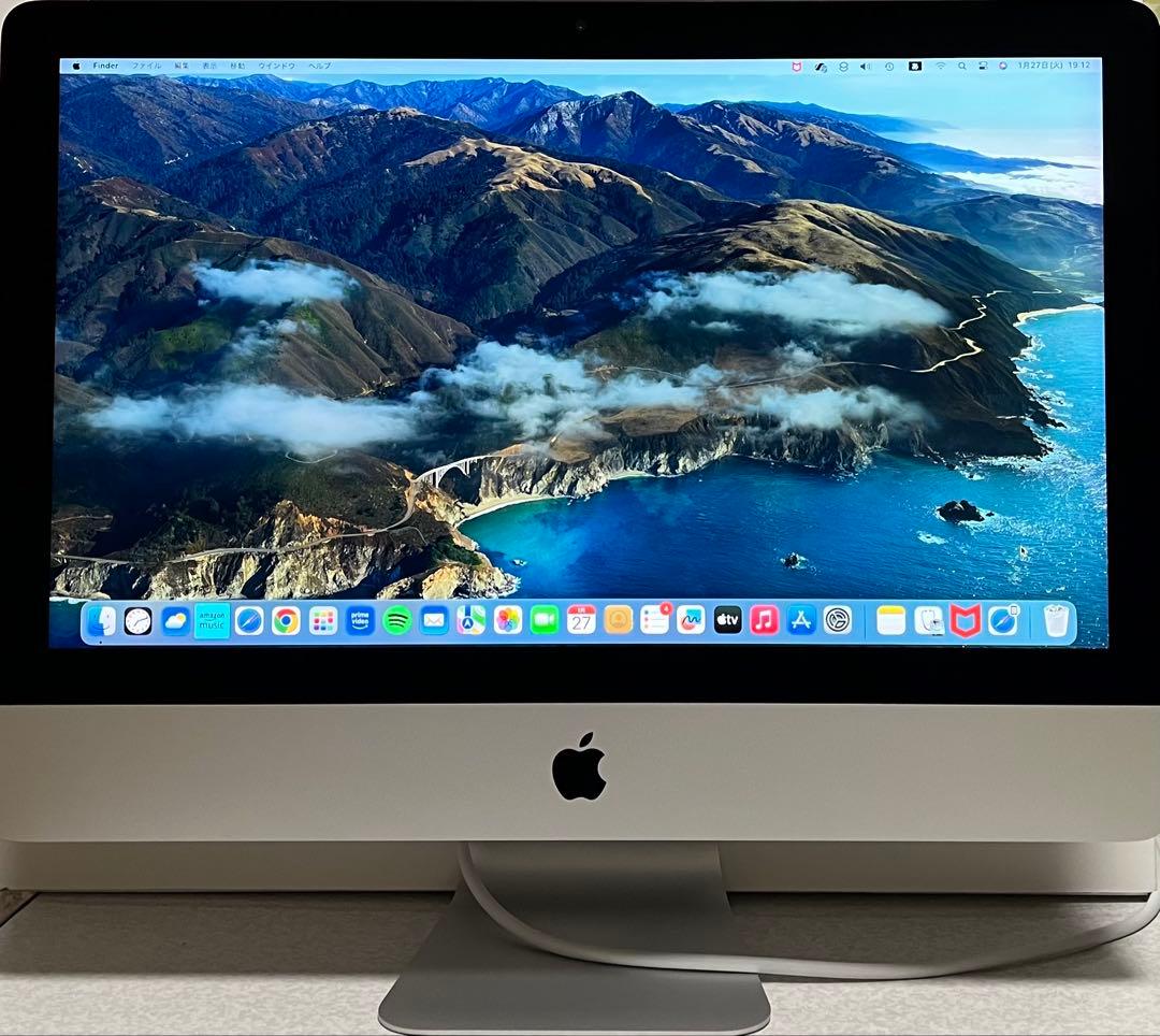 【美品】iMac 21.5インチ 2017 4K MNE02J/A