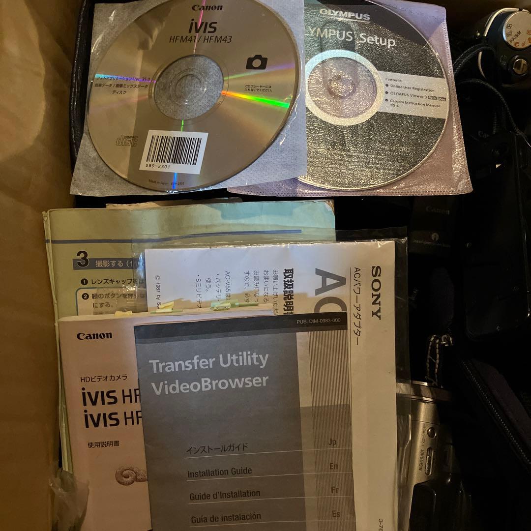 オリンパス・キヤノン デジタルカメラ・ビデオ付属品