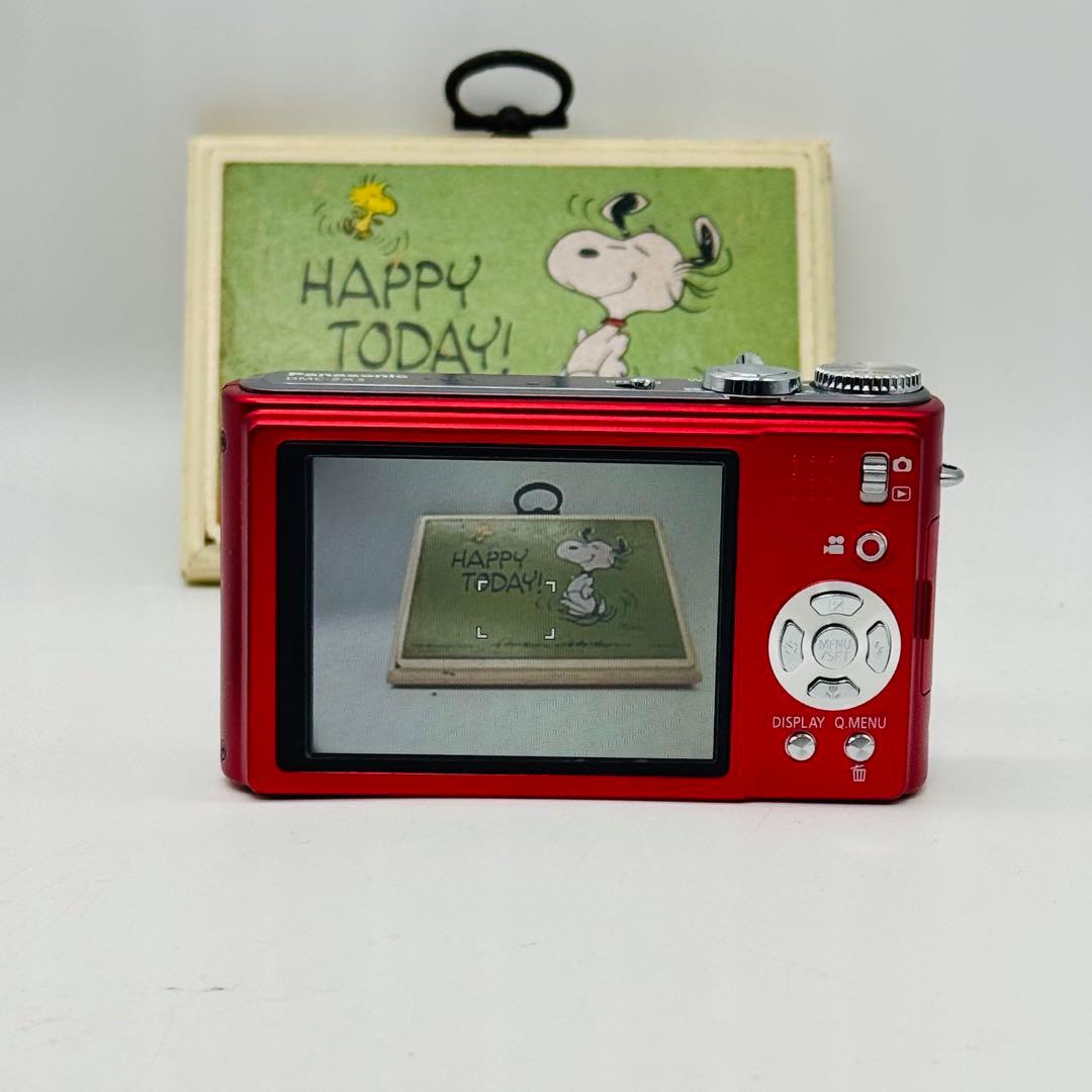 【極美品・箱付き】Panasonic LUMIX DMC-ZX3 レッド　日本製
