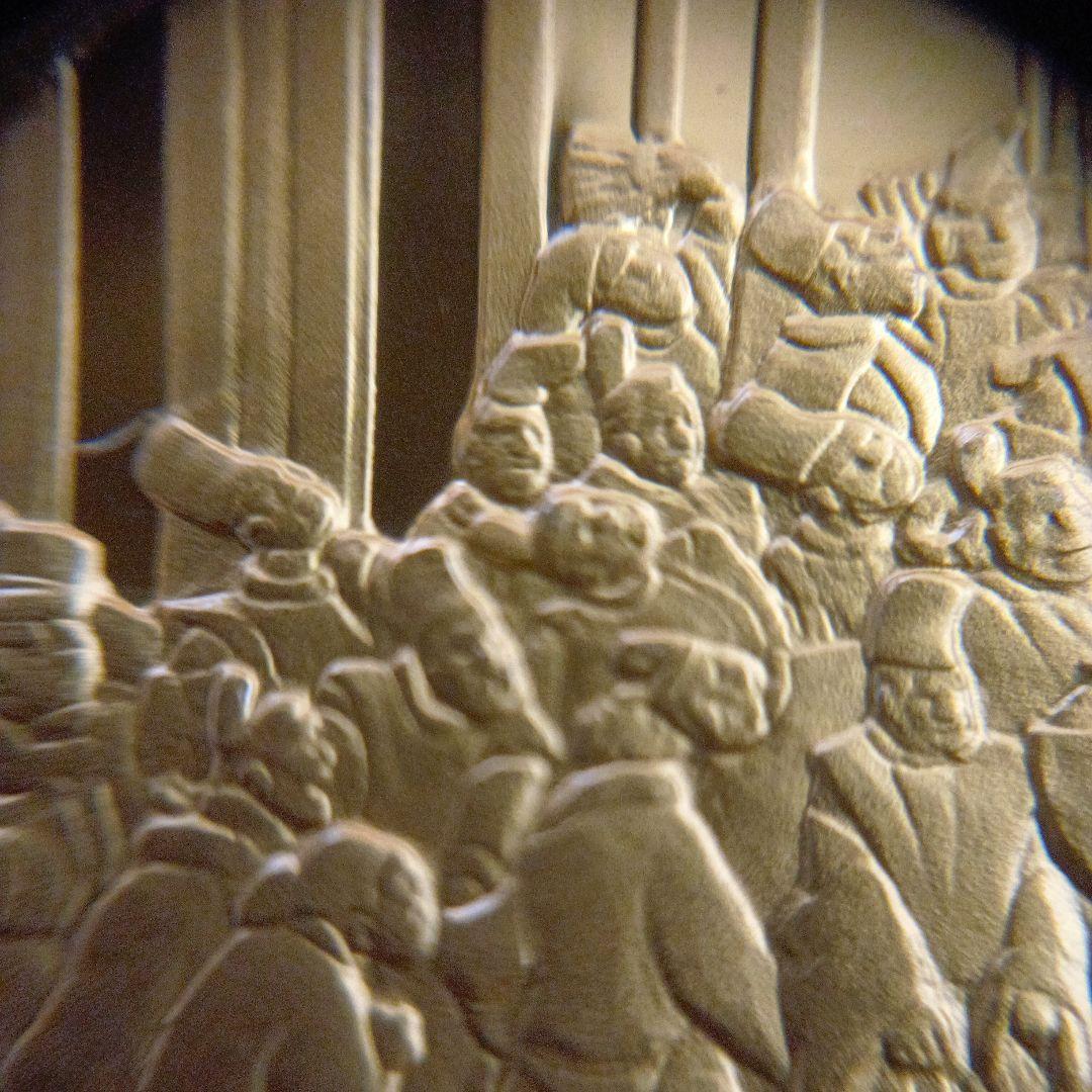 松本徽章工業　特別郵趣　金属工芸品　純銀金張　国際文通週間　伴大納言絵巻