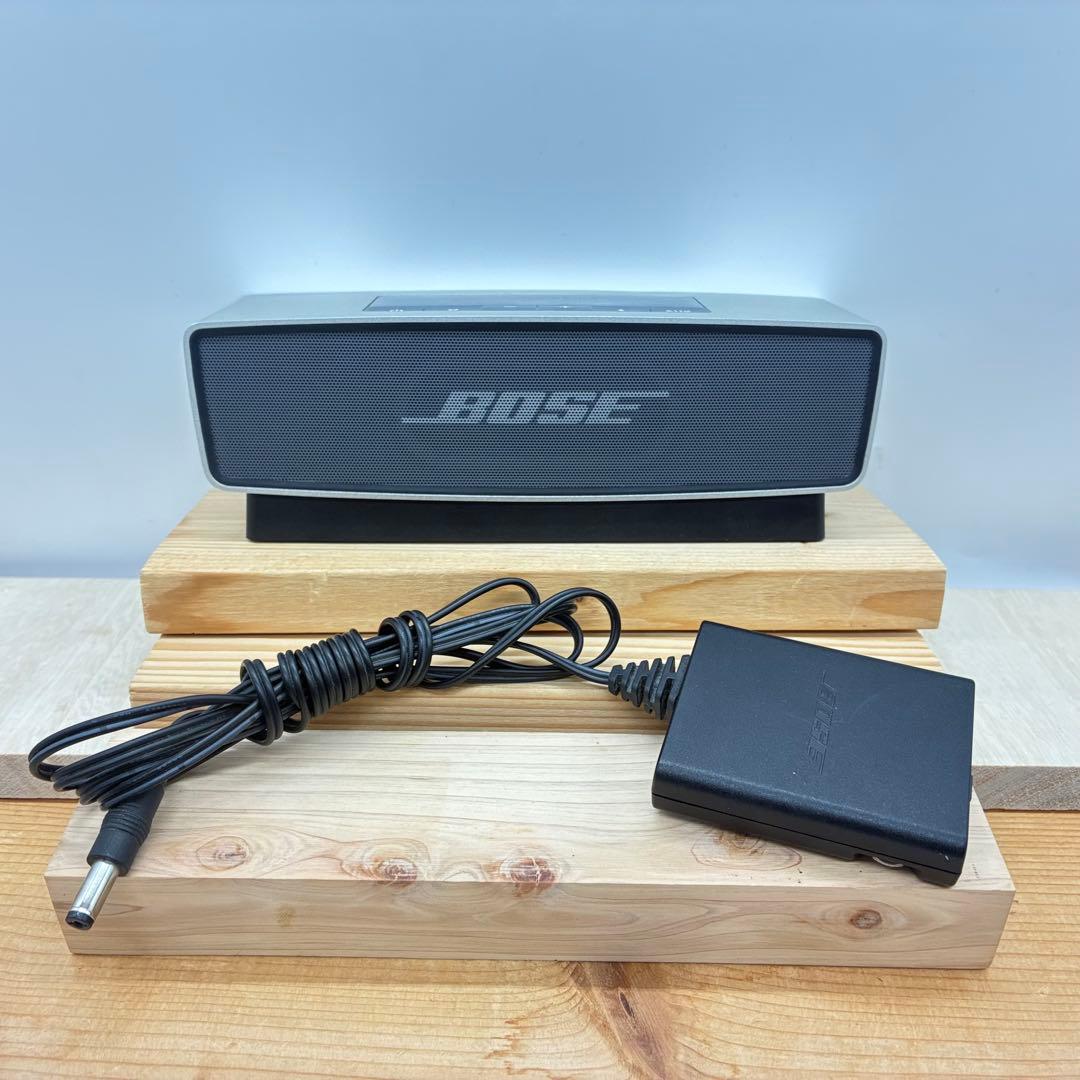 【美品】BOSE ワイヤレススピーカー シルバー SoundLink Mini