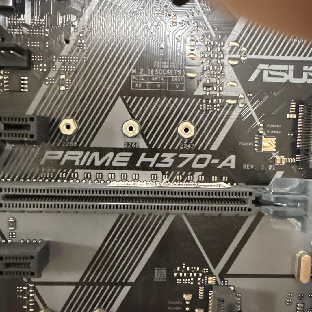 U*n様 2⭐️CPU i7-8700とASUS PRIME H370-A マザ