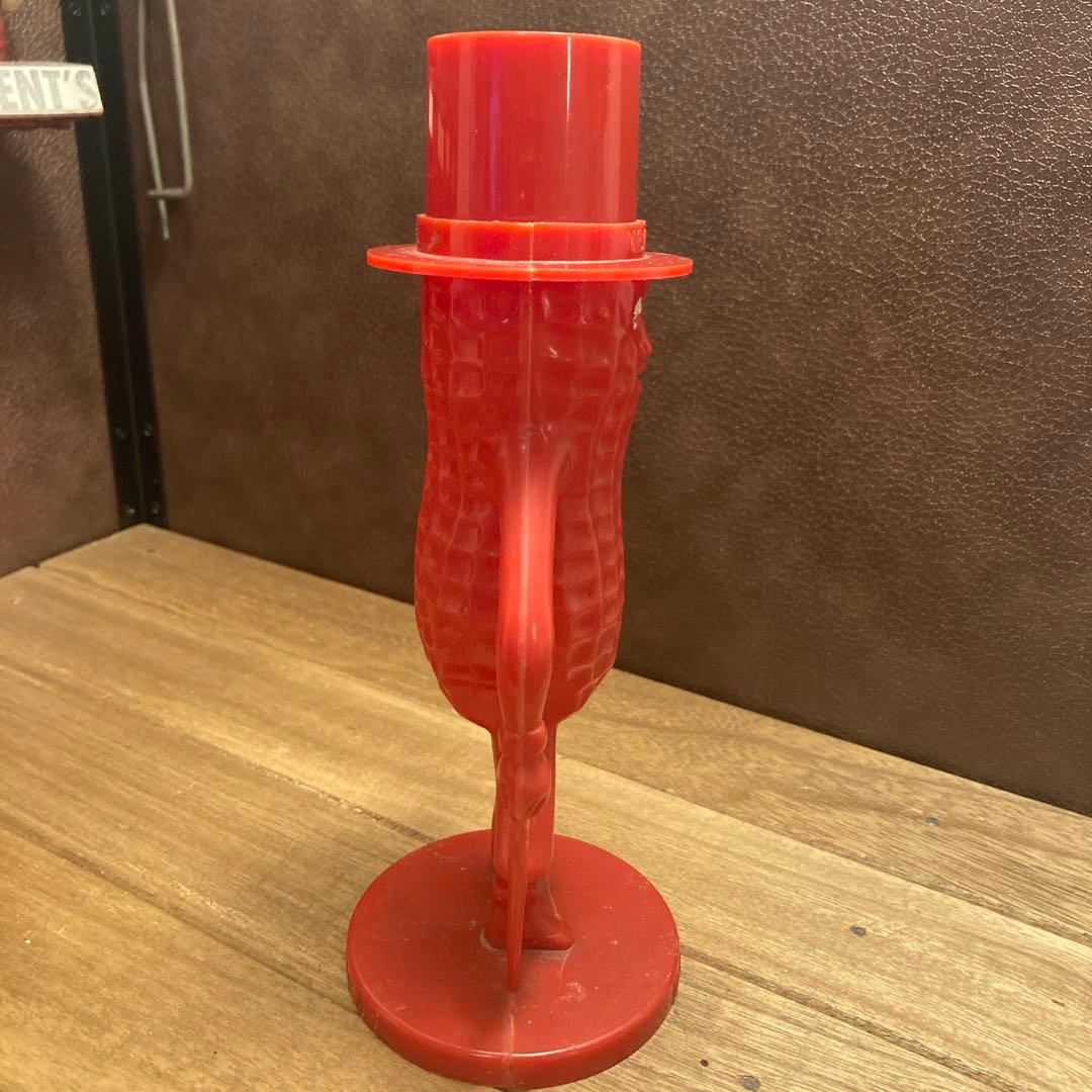 ミスターピーナッツ ビンテージバンク 貯金箱 アドバタイジングフィギュア赤