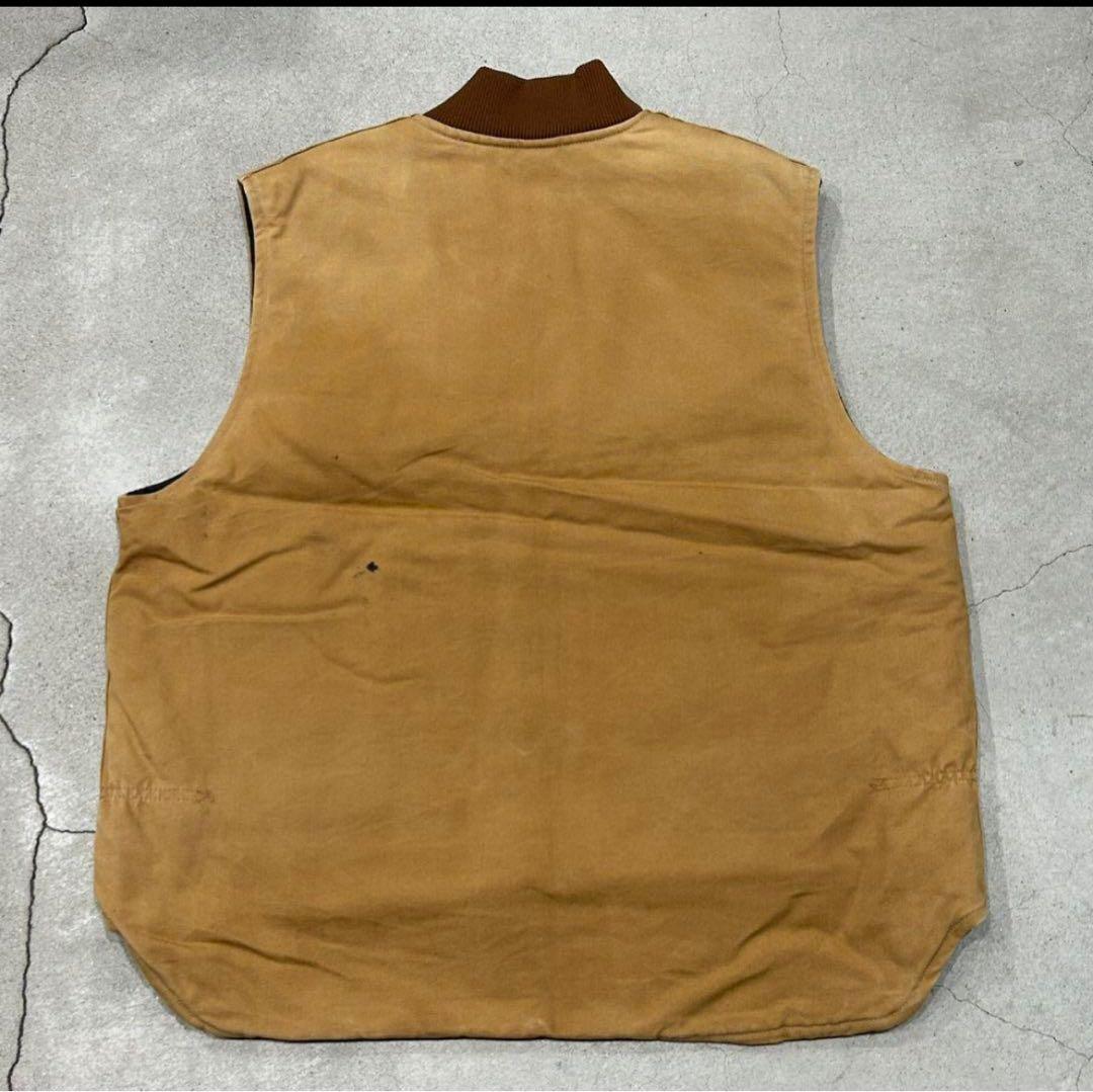た*ら様 d*様 Carhartt used duck vest カーハートダッ